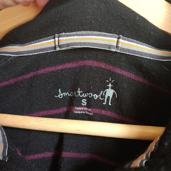 Smartwool Merino Wool Long Sleeve Quarter Zip Pullover - Picture 5 of 5